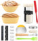 Kit Boulanger Levain,Banneton pour Pain,Banneton Pain,Comprend 2 Bannetons pour Pain (Rond et Ovale),Kit Pain au Levain Pain au Complet Banetton à Pain Corbeille a Pain