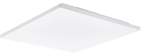 EGLO LED Panel Piglionasso, L x B 43,7 cm, 2550 Lumen, Deckenlampe quadratisch, Küchenlampe, Bürolampe, Deckenleuchte neutralweiß