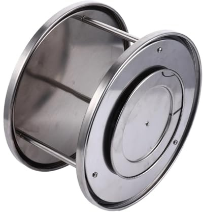 VICASKY Rotating Kitchen Storage Rack Stainless Steel Spice Stand Cruet Holder Turntable Organizer for Countertop and Cupboard Space Saving