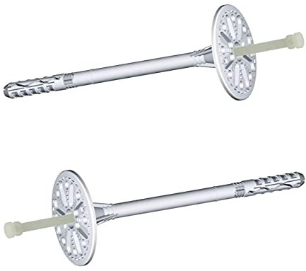 Lot de 200 chevilles isolantes thermiques 10 x 180 mm