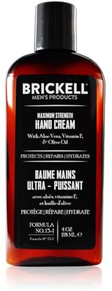 Brickell Men’s Maximum Strength Handcreme für Männer – Natürlich und Organisch - Dufend - 118 ml