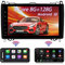 Androidautoradio Für Mercedes Benz W169 W245 Vito Viano W639 Sprinter B200 Carplay AndroidAuto, 2DIN 9 Zoll 128 Go ROM+8 Go RAM mit SIM/GPS/WiFi/BT/Radio/Tpms/FM/USB/MIC