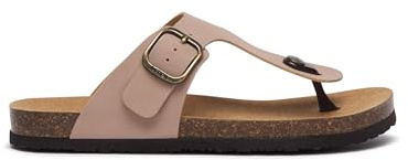 Scholl Jackie, Sandali Donna, Infradito, Rosa, 37 EU