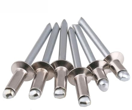 20 remaches ciegos de acero inoxidable 304 con cabeza avellanada M4 M5 for decoración de clavos y remaches pop.(M5x10)