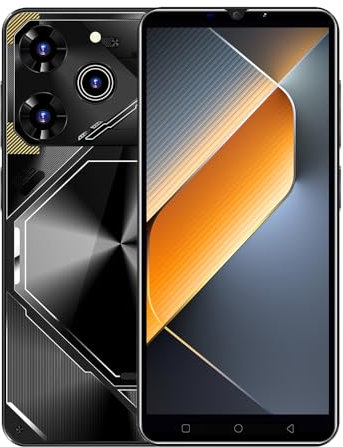 CatCalls Teléfono móvil 4G, cámara dual SIM de 5,0 pulgadas, sistema operativo, 16 GB de ROM【Expandable hasta 128GB】, compatible con WiFi/Bluetooth/GPS/FM, Smartphone desbloqueado (negro)