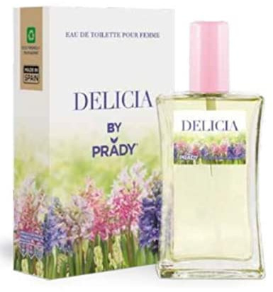 PRADY - Perfume Mujer Delicia 57-100 ml - Notas Frutales y Florales que Evocan Dulzura y Feminidad.