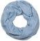styleBREAKER Damen Loop Schal mit Perlen Applikation, Unifarben, Leichter Schlauchschal Einfarbig, Tuch 01016168, Farbe:Blau