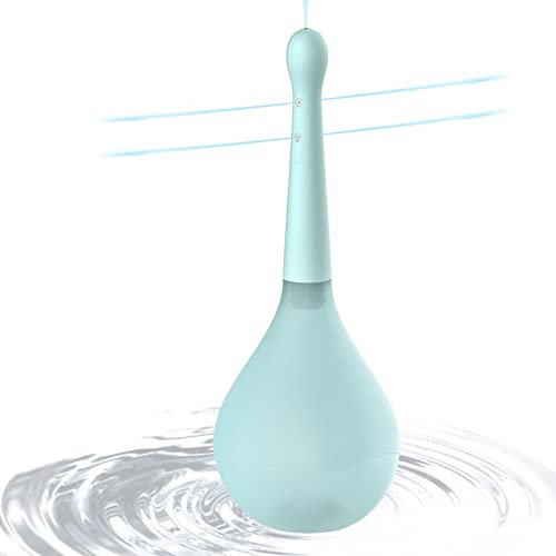 Acboor Po Dusche, Dusche Irrigator für Darmspülung Intimdusche Analdusche und Vaginaldusche Anti-Rücklauf und Transparent Wohlbefinden und Entspannung Mittels Darmspülung