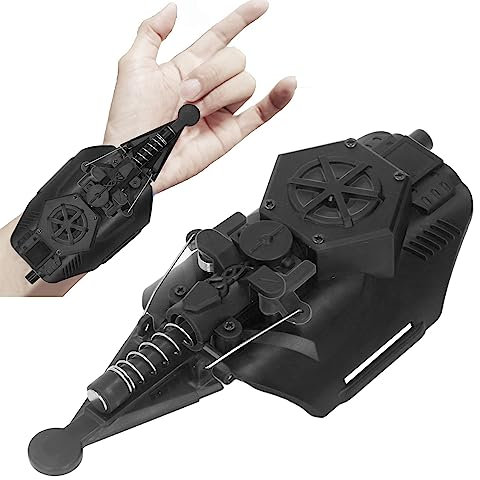 TARSHYRY Spider Web Spider Launcher Handschuhen,Web Launcher String Shooters Spielzeug,USB Launcher Handschlaufe Zubehör Rollenspiel Spielzeug Tolles für Männer Kinder,3teiliger