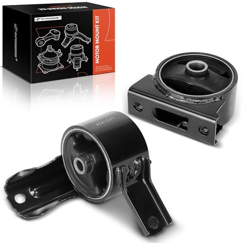 A-Premium Engine Motor Mount Kit Compatible with Jeep Compass, Patriot 2007-2017 & Mitsubishi Lancer 2008-2017, Outlander Sport 2011-2019, RVR 2011-2014 & Dodge Caliber, Naturally Aspirated, 2-PC Set