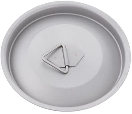 Tiuimk Snow Peak Titanium Cup Lid - Dustproof Camping Mug Cover for Large Size Titanium Cups