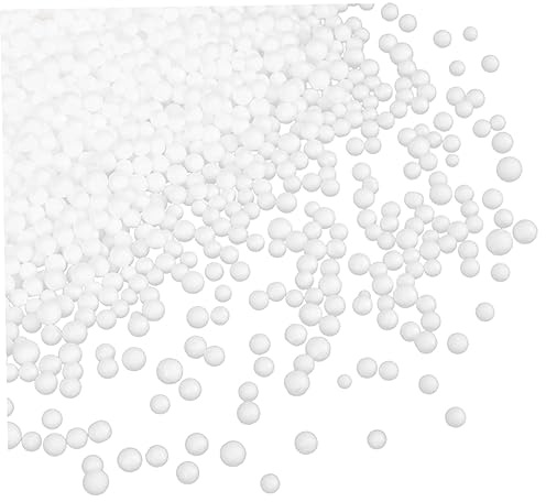 Ciieeo 1bag Filling Foams Particles Bean Bag Filler Foams Beads for Bean Bags Multi-use Balls Stuffed Doll Material for Outdoor Boys and Girls Filling