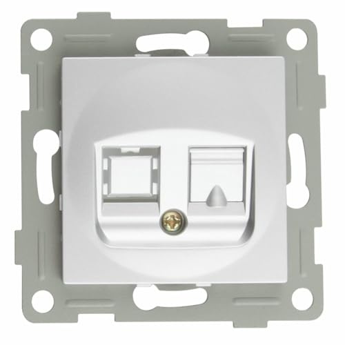 Base - base empotrada para teléfono, diseño en titanio, alta durabilidad, compatible con varios modelos, fácil instalación