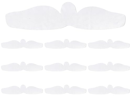 Bra Svettlikor - Svettabsorberande BH-inlägg | 10 förpackningar med fukt under bh-kuddar | Återanvändbart fibertyg för komfort under träning, yoga,