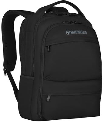 Wenger Fuse 600630, 16 Inch Laptop Backpack, 20 Litres, Black 21 x 32 x 43 cm