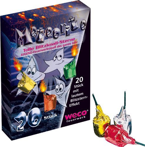 Kinderfeuerwerk Meteorite 12 Schachteln ( 240 Stück)