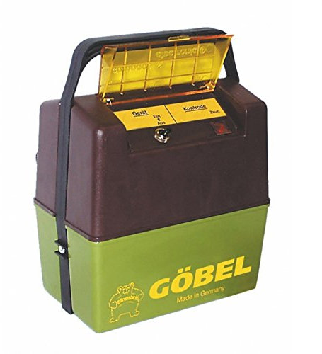 Göbel Weidezaungerät Batteriegerät Compact B 180 bis 3km Zaunlänge 0,15J 9V ohne Batterie