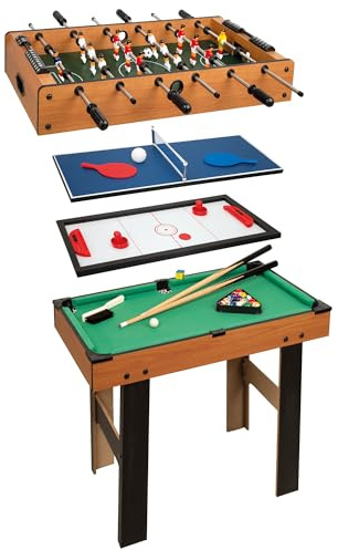 ColorBaby CB Games - Mesa multijuegos 4 en 1 con Patas (85328)