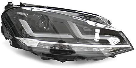 Volkswagen 5G1052163 Scheinwerfer Nachrüstsatz, Umrüstung von Halogen auf LED, Chrom Edition, nur für Vor-Facelift Modelljahr 2013-2017