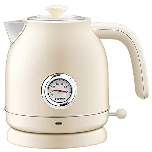 Hervidor eléctrico Cocina inoxidable Samovar Control de temperatura Ebullición rápida en caliente Evita la quema en seco