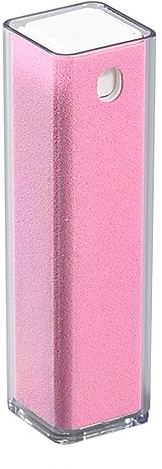 Worparsen Chiffon en microfibre pour nettoyage d'écran 15 ml Nettoyant Vaporisateur avec téléphones sans traces Tablettes Rose 15 ml