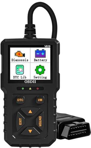 OBD2 Diagnosegerät Auto OBD Diagnosegerät ODB2 Fehler Code Leser KFZ Auslesegerät Adapter V619