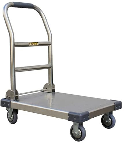 BRICOSOL Carro Plataforma INOX 300 KG. AYERBE