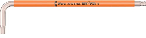 Wera 05022665001 5 x 154 mm L-Key 3950 SPKL Metric - Silver