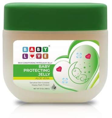 BABY LOVE NURSEY PETROLEUM JELLY WITH ALOE VERA & VITAMIN E 368G
