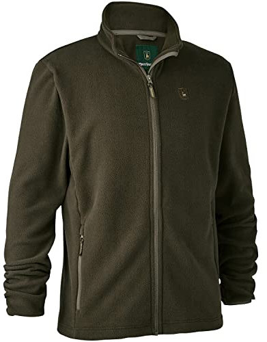 Deerhunter Chasse Fleece Jacket Beluga XXX-Large Olive - Hunting jacket insulated weatherproof for Men