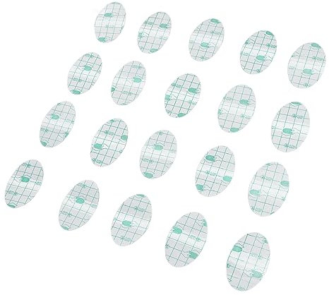 Adesivo antiusura, per la cura dei piedi, 100 pezzi, in poliuretano, per scarpe in pelle (trasparente)