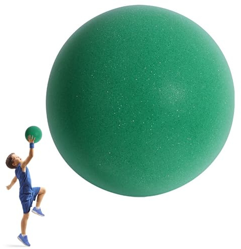 Pelota de espuma de alta densidad sin revestimiento, para niños mayores de 3 años, pelotas deportivas de espuma, suaves y flexibles, ligeras y fáciles de agarrar, las bolas silenciosas de espuma son