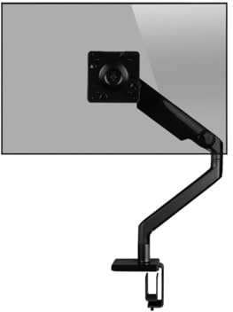 Humanscale M2.1 Monitorhalterung für USM Tisch schräg (schwarz)