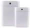 Sensio Home Value 2 Pack 12L+16L Waterproof Motion Sensor Trash Cans Dust Bins with Auto Lids, Automatic Garbage Bins for Bedroom Kitchen Bathroom Living Room Office, White with Grey coloured Trim