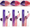 Lip Stain Peel Off, 3 Colors Lip Tint Peel Off, Matte Peel Off Lip Stain, Non-Stick Cup Tattoo Color Lip Gloss Set, Waterproof Long Lasting Lip Makeup for Women Girls