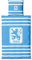 TSV 1860 München Bettwäsche ** Classic hellblau **, 135x200cm, 100% Baumwolle, Reisverschluss