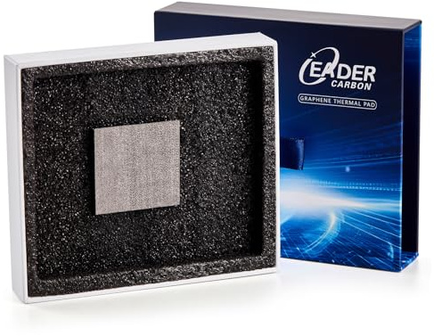 Graphene Thermal Pad 29×25×0.2mm – Ultra-Thin 100W/m·K Cooling Pad for GPU/CPU/PS5/Xbox/VRM/PC Electronics – Reusable, Highly Compressible Tim Solution (29×25mm)