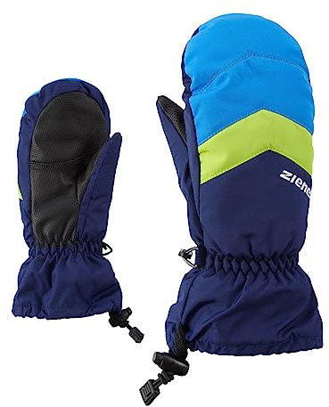 Ziener Kinder LETTERO Ski-Fäustling/Wintersport | wasserdicht atmungsaktiv, navy, 6,5