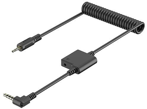 JJC Fernauslöser Anschlusskabel für Sigma FP Kamera (Gleichzeitige Realisierung der Remote- und Externen Mikrofonfunktion)