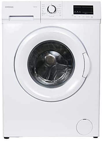 Statesman FWM0714E Freestanding Washing Machine 1400rpm, 7kg Load Capacity, Front Load, 23 Hour Delay Timer, Half Load Detection, 15 Wash Programs, White