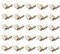 SOLUSTRE 50stücke Pack Solarmodul-kabelclips Solarkabelclips Für Kabelbaum Und Kabelrahmenmanagement Langlebige Und Professionelle Kabelklemmen Ohne Beschädigung Der Kabelisolierung