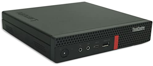 Lenovo ThinkCentre M720q Tiny Intel Six Core i5 9400T 512 GB SSD-hårddisk 8 GB minne Windows 11 Pro inkl. W-LAN och Bluetooth Desktop dator Mini PC (renoverad)