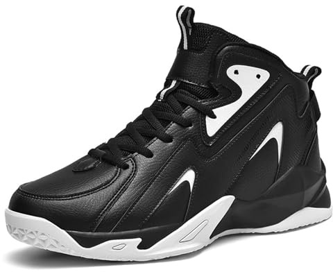 Uhclrr High Top Basketball Schuhe Männer Outdoor Basketball Schuhe Training Schuhe(50 EU, Q2)