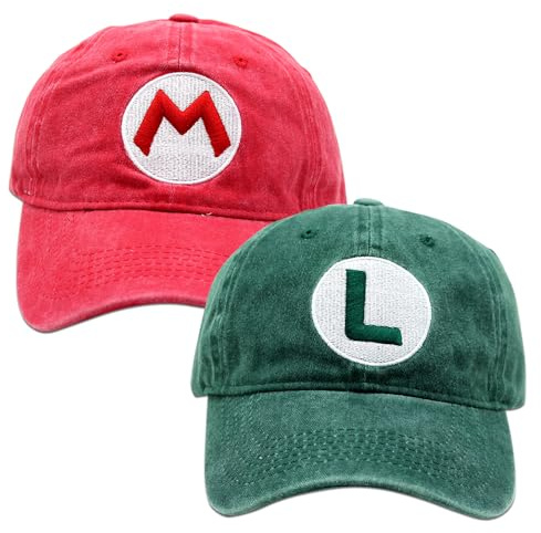 Marrio Kinder Baseball Cap, 2PCS Marrio Baseballkappe Schirmmütze Sonnenschutz Cap Baseballmütze Einstellbare Kappe Cartoon Snapback Cap Sports Outdoor Mütze Sonnenbrillen Set für Kinder Ab 2 Jahren