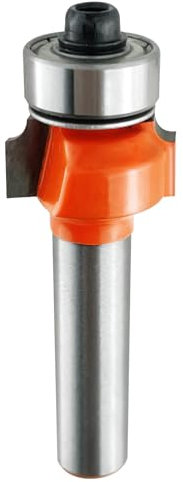 Fraise d’arrondi 2mm avec queue 8mm – Fraise quart de rond en carbure K10 pour bois dur et tendre – Pour fraiseuse manuelle ou CNC – Outil de profilage pour meubles, cadres, étagères