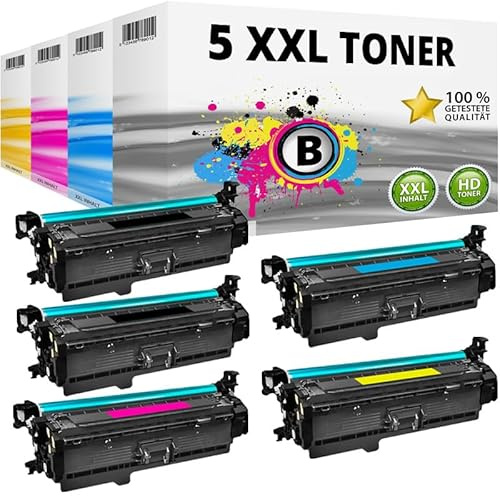 Inkadoo 5 Toner kompatibel für HP 20201A Color LaserJet Pro M252dw M252n MFP M274n M277dw M277n