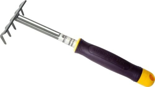 Rastrello a Mano in Plastica, per Giardinaggio e Vasi, 31 cm