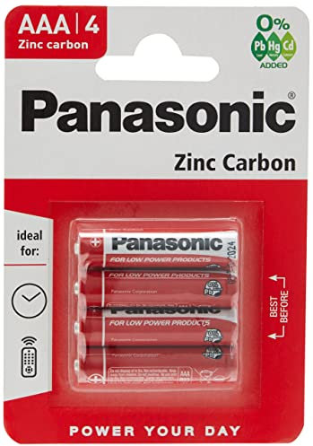Panasonic 1010 Zinc R03R AAA Micro Special Power Battery