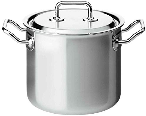 Spring 415580622 Brigade Premium - Pentola con coperchio, 22 cm