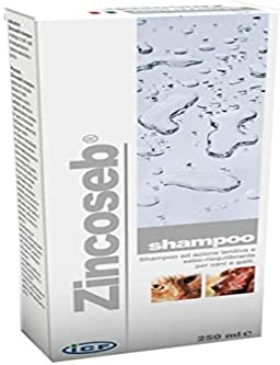 Fatro Zincoseb Champu para Gatos y Perros, 250 ml